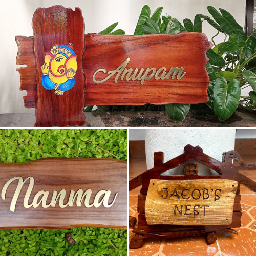 Personalized Name Boards